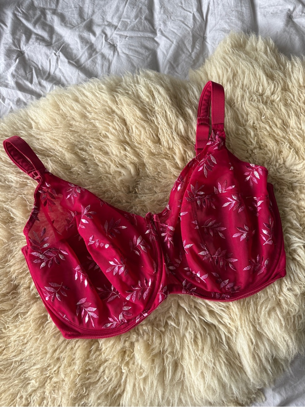 Panache Tango Underwire Balconette Bra Rouge 38K